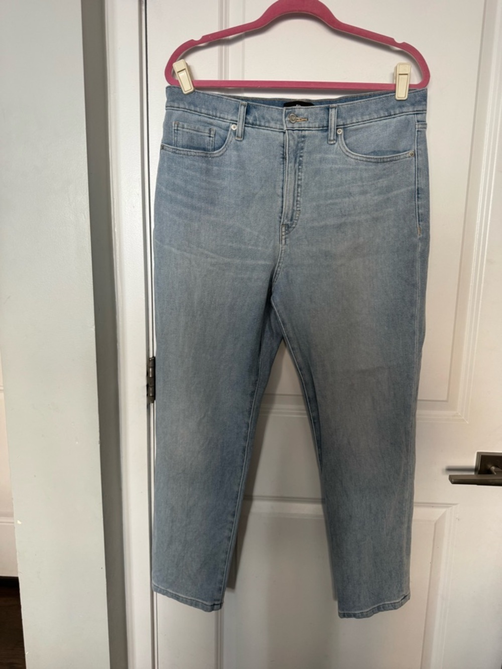 Banana Republic High Rise Slim Light Wash - Classic Straight Leg size 32